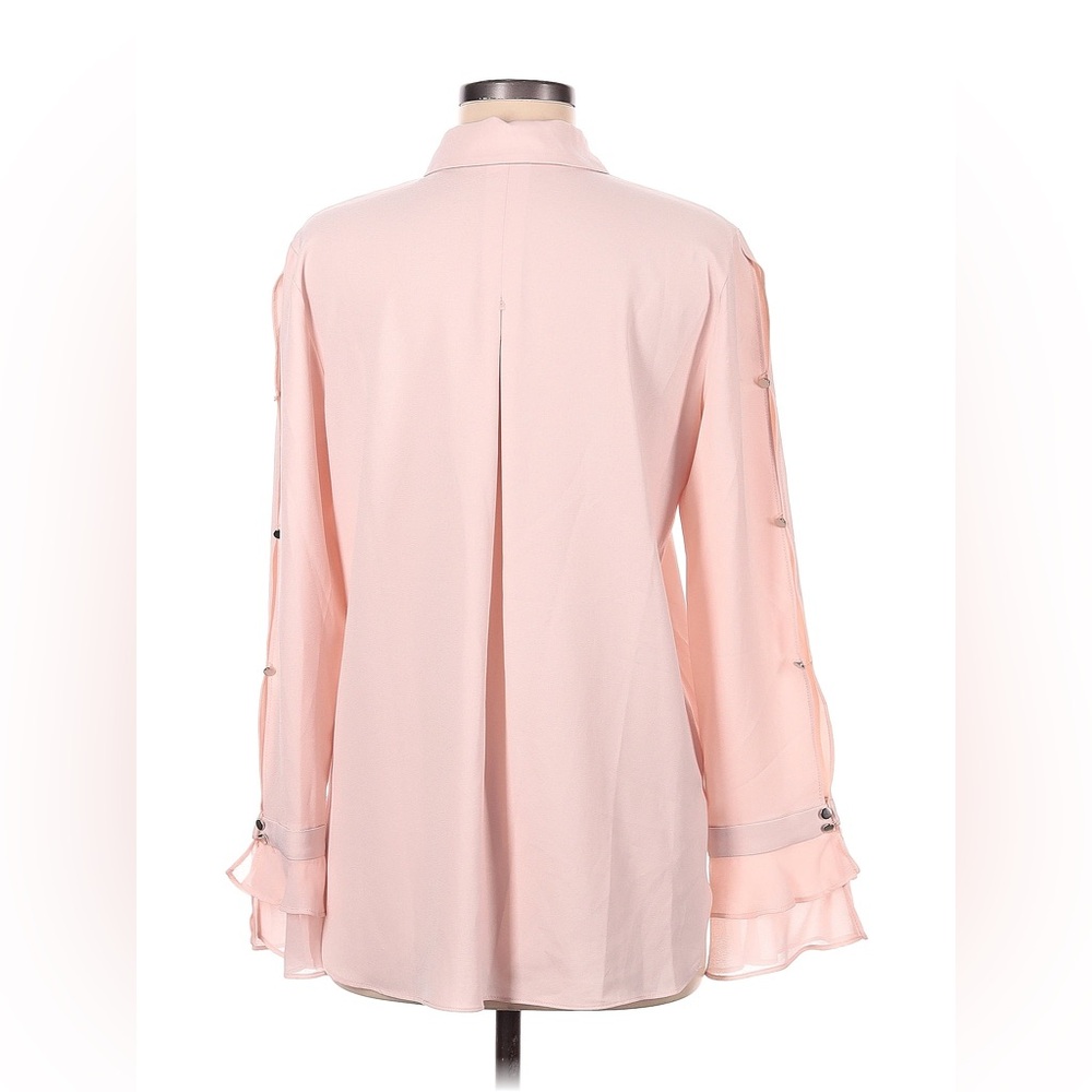TTAHARI Long Sleeve Blouse Small Size Light Pink Color - Picture 3 of 10